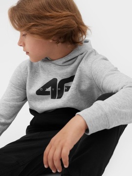 СПОРТИВНАЯ ТОЛСТОВКА С КАПЮШОНОМ ДЛЯ МАЛЬЧИКОВ 4F