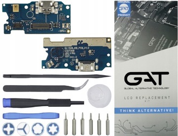 PŁYTKA MIKROFON ZŁĄCZE USB DO ASUS ZENFONE 4 MAX ZC520KL Z NARZĘDZIAMI