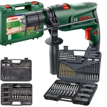 УДАРНАЯ ДРЕЛЬ BOSCH 600 Вт EASYIMPACT + АКСЕССУАРЫ