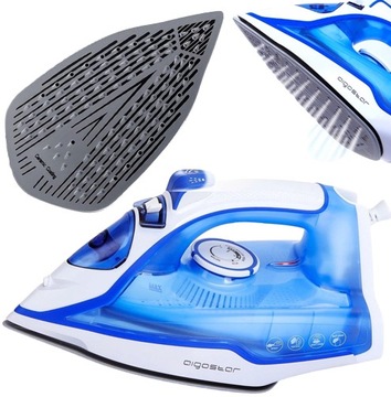 ŻELAZKO PAROWE CERAMICZNE STOPA ANTI CALC 2400W