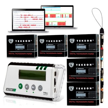 15 x PAPIER|ACTIA D-BOX 2|NOWE TACHO|PROGRAM| 06.07|