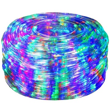 НАРУЖНЫЕ ШЛАНГОВЫЕ СВЕТИЛЬНИКИ РАЗНОЦВЕТНЫЕ 240 СВЕТОДИОДНЫХ СВЕТЯЩИХСЯ ПОЛОСКА РОЖДЕСТВЕНСКАЯ ЕЛКА