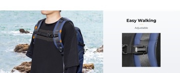 Большой фоторюкзак K&F для камеры, портативной камеры, дорожная оболочка