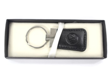 КОЖАНЫЙ БРЕЛОК ДЛЯ КЛЮЧЕЙ VOLKSWAGEN + ЧЕХОЛ