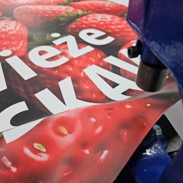 Trwały Baner Reklamowy PELLET OPAŁOWY SPRZEDAM 200x100cm Mocny, Plandeka