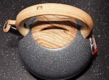 Чайник Klausberg стальной 2,7 л, серый