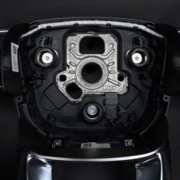Audi RSQ8 SQ8 Q8 Q7 SQ7 4M8 vairas Alcantara, šildomas, raudonas siūlas 4M8419091 – nuotrauka 6