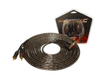 Кабель 2x2RCA LTC угловой штекер 5м