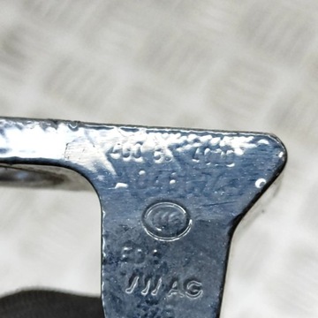 PORSCHE MACAN (95B) 2016 PRAVÁ STRANA PANT HORNÍ DVEŘE ZADNÍCH