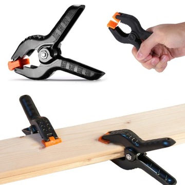 ZACISK ŚCISK STOLARSKI MODELARSKI SPRĘŻYNOWY