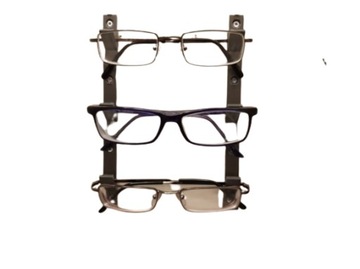 Uchwyt Wieszak ścienny na 3 szt. okulary do biura