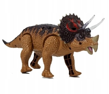 DINOZAUR NA BATERIE TRICERATOPS