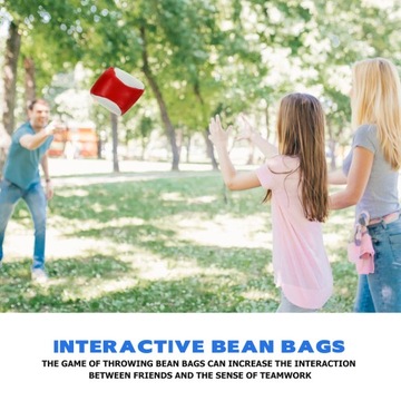 5 шт. Интересная игра для детей. Уличные мешки с фасолью
