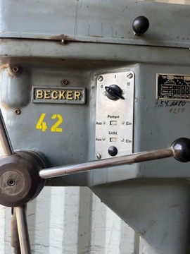 Колонная дрель BECKER BS23, отличное состояние!