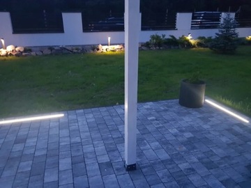 BRUK Line lampa LED 100cm IP68 do kostki brukowej