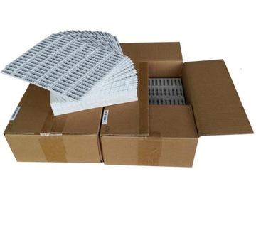 Etykiety Antykradzieżowe AM 58KHz 45x10 BIAŁE