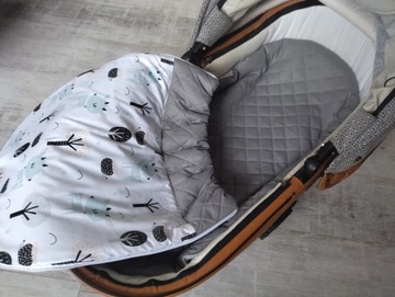 Спальник 3-в-1 для весенней полувагональной коляски LORI.