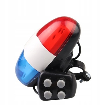 Dzwonek elektroniczny ww5790 LED SYRENA POLICYJNA