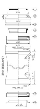 Интегрированный руль 1-1/8
