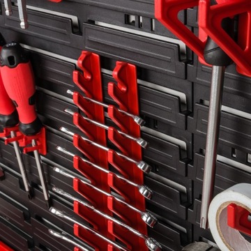 НАСТЕННАЯ ДОСКА ДЛЯ ИНСТРУМЕНТОВ ГАРАЖА + 24 ЛОТКА