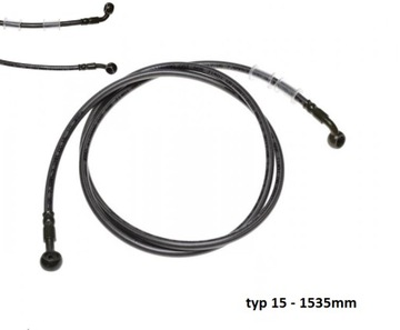 ТОРМОЗНОЙ ШЛАНГ YAMAHA МЕТАЛЛИЧЕСКАЯ ОПЛЕТКА ЗАДНИЙ - ПЕРЕДНИЙ