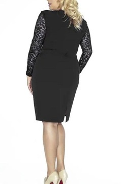 Торжественное платье с кружевными рукавами Sylvester R/50