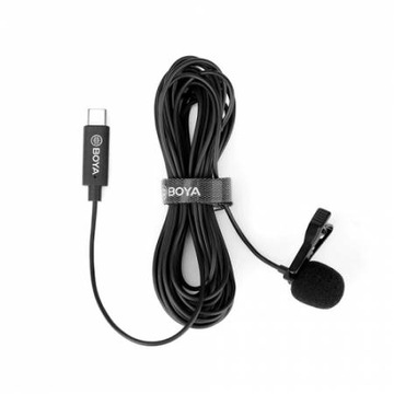 Петличный микрофон Boya BY-M3 с портом USB-C