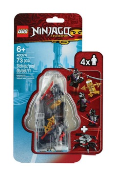 1 LEGO 40374 ZESTAW MINIFIGUREK ZE ZŁOTYM ZANEM