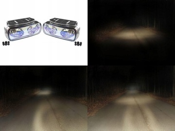 ФАРА LIGHTBAR ДВОЙНАЯ ПЕРЕДНЯЯ ЛАМПА 12 В ПАРА