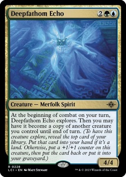 MTG Deepfathom Echo FOIL (R)