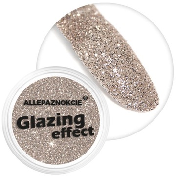 GLAZING EFFECT brokat pyłek CHAMPAGE j. złoto 2,5g