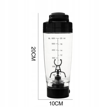 ЭЛЕКТРИЧЕСКИЙ ШЕЙКЕР ПОРТАТИВНЫЙ МИКСЕР-БЛЕНДЕР 600МЛ