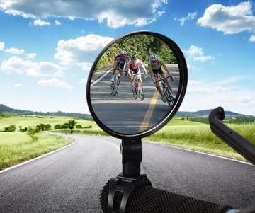 ВЕЛОСИПЕДНОЕ ЗЕРКАЛО ЗАДНЕГО ВИДА ДЛЯ ВЕЛОСИПЕДА, РУЛЬ, РЕГУЛИРУЕМОЕ, УНИВЕРСАЛЬНОЕ