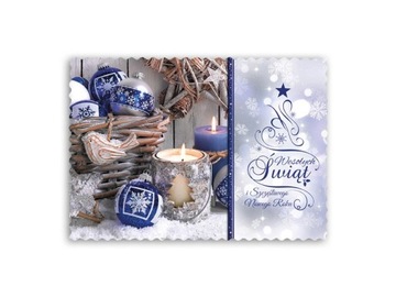 ОТКРЫТКА РОЖДЕСТВЕНСКАЯ ОТКРЫТКА, ПРАЗДНИКИ, 9 ШТ.