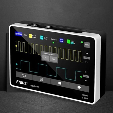 Oscyloskop cyfrowy FNIRSI 1013D z 7-calowym ekranem dotykowym TFT LCD