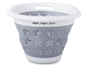 Складная корзина для белья, складная силиконовая миска.