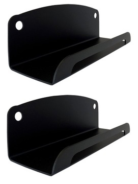 ВЕШАЛКА ДЛЯ ВЕЛОСИПЕДА НА КРЮЧКЕ ДЛЯ ПЕДАЛИ С ЗАЩИТОЙ С ЛЕНТОЙ, ЧЕРНАЯ ПРОЧНАЯ ПОЛИРОВКА