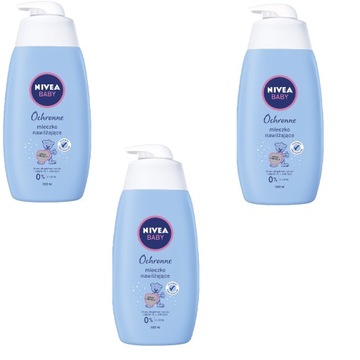NIVEA BABY защитное увлажняющее молочко 500мл 3 шт