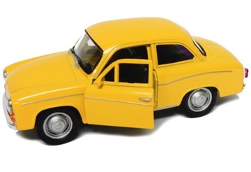 SYRENA 105 MODEL METAL WELLY 1:34 ŻÓŁTY