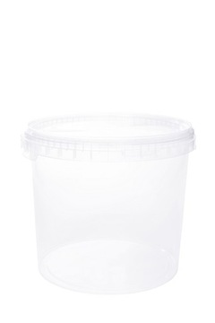 Ведро пластиковое с крышкой 3 литра ДЛЯ ЕДЫ!