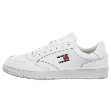 Buty Sneakersy Tommy Hilfiger Jeans Retro Białe