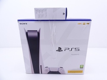 Консоль PS5 Sony PlayStation 5 с накопителем 825 ГБ 16 ГБ 4K UHD Blu-ray белая