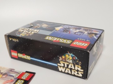 7101 Lego Star Wars Система с коробкой BOX инструкции 1999 uz
