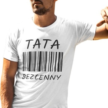 Koszulka T-shirt Na Prezent Dla Taty Dzień Ojca L