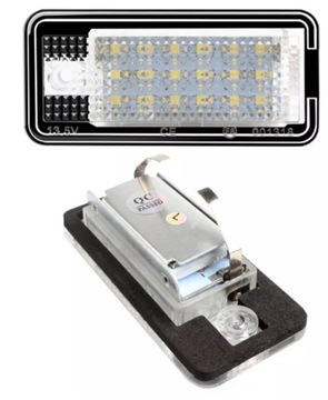 LAMPKI LED PODŚWIETLENIE Audi A4 B6 B7 A6 C6 A3 8P