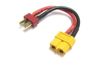 ADAPTER XT60 ŻEŃSKI-DEAN-T MĘSKI 15CM