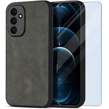 ETUI SKÓRZANE BUSINESS CASE DO SAMSUNG A54 5G +SZKŁO