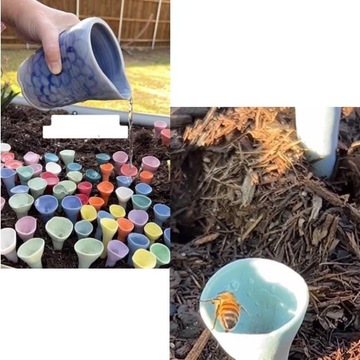 КРУЖКИ ДЛЯ ПИТЬЯ ИЗ СМОЛЫ, 5 ШТ.