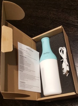 УВЛАЖНИТЕЛЬ ВОЗДУХА 2в1 и синий флакон со светодиодной лампой.