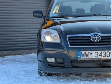 Toyota Avensis II Sedan 1.8 VVT-i 129KM 2004 Toyota Avensis 1.8 VVTI LPG Klima Tempomat Serwis Gwarancja 1.8 129KM, zdjęcie 4